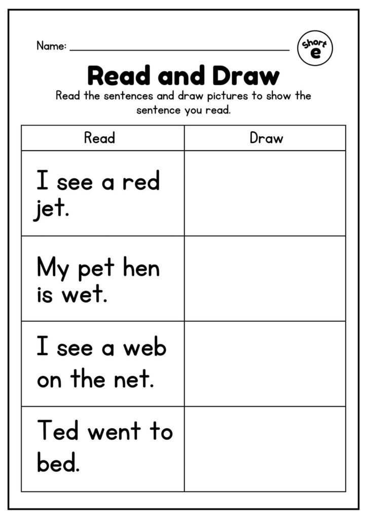 Teacher showing a student how to use color coded phonics tools