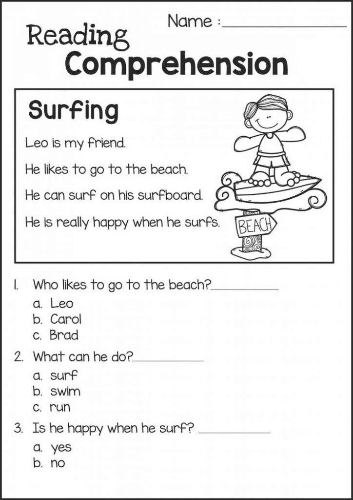 Close up of a child using a colorful marker to highlight text on a worksheet