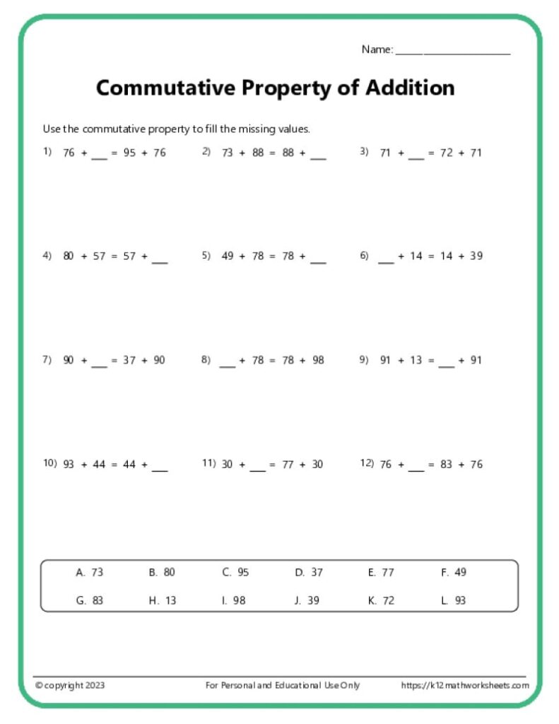 A colorful third grade math worksheet featuring autumn pumpkin graphics