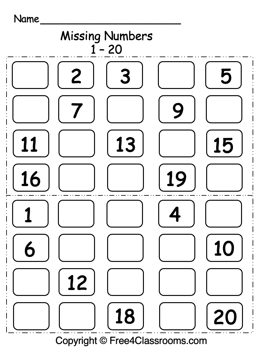 A young child pointing to numbers on a colorful printed math sheet