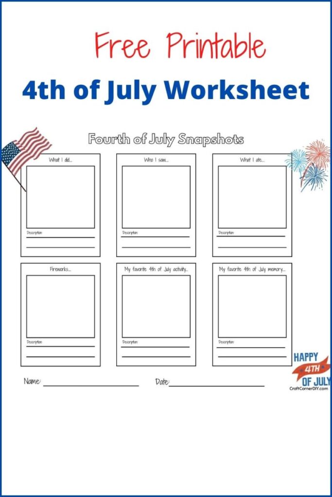 A young student using a patriotic themed letter tracing worksheet