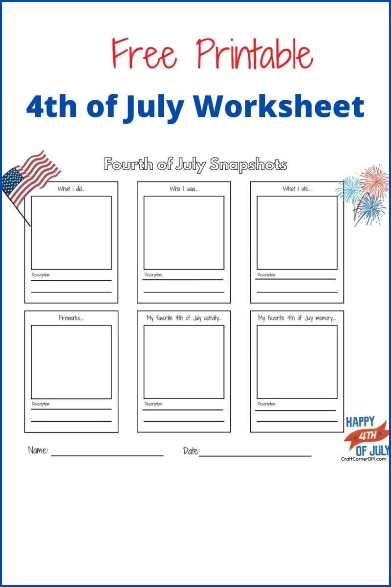 A young student using a patriotic themed letter tracing worksheet