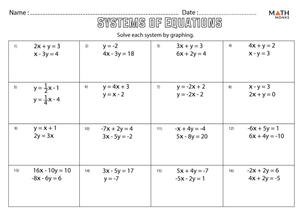 Student working on an algebra worksheet featuring planets and rockets