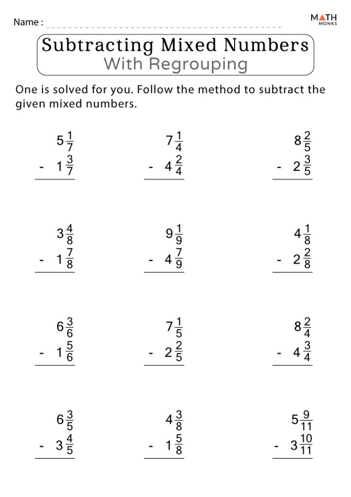Teacher assisting a small group of students with a math worksheet