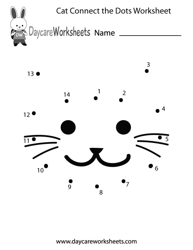 A preschooler carefully tracing lines between numbered dots on a paper