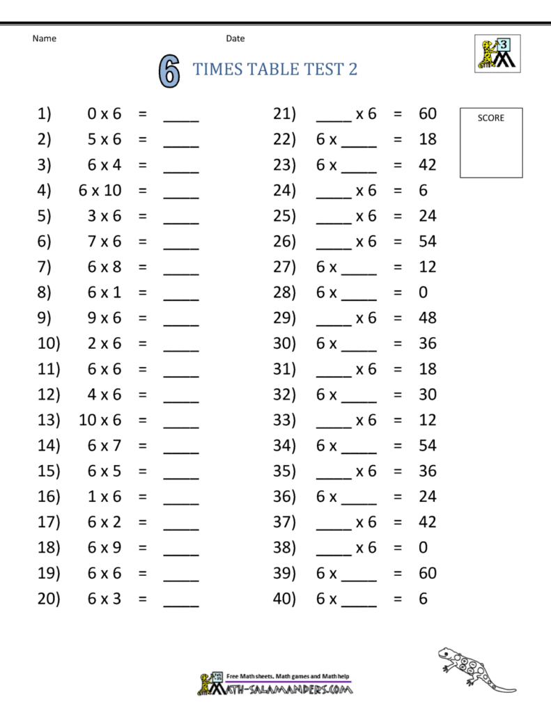 Two young students working together on a colorful multiplication math assignment