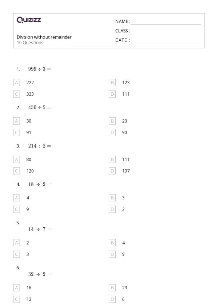 A completed math worksheet showing correct answers with a gold star