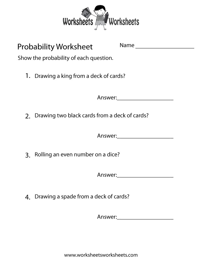 A colorful, festive worksheet featuring pumpkin and ghost icons for probability practice